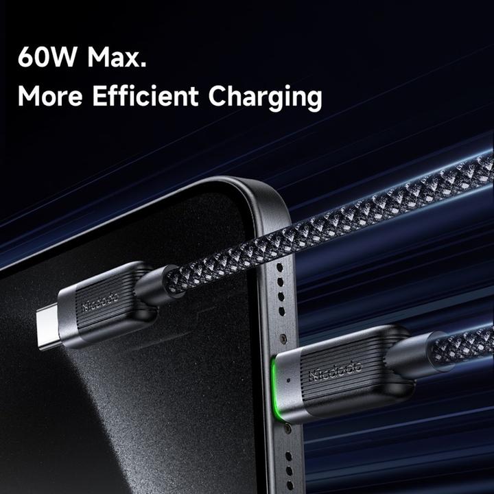 Produktbild Mcdodo CCA-2000 USB-C to USB-C cable, 60W, self-winding, 1.2m (1.20 m, 60 W)