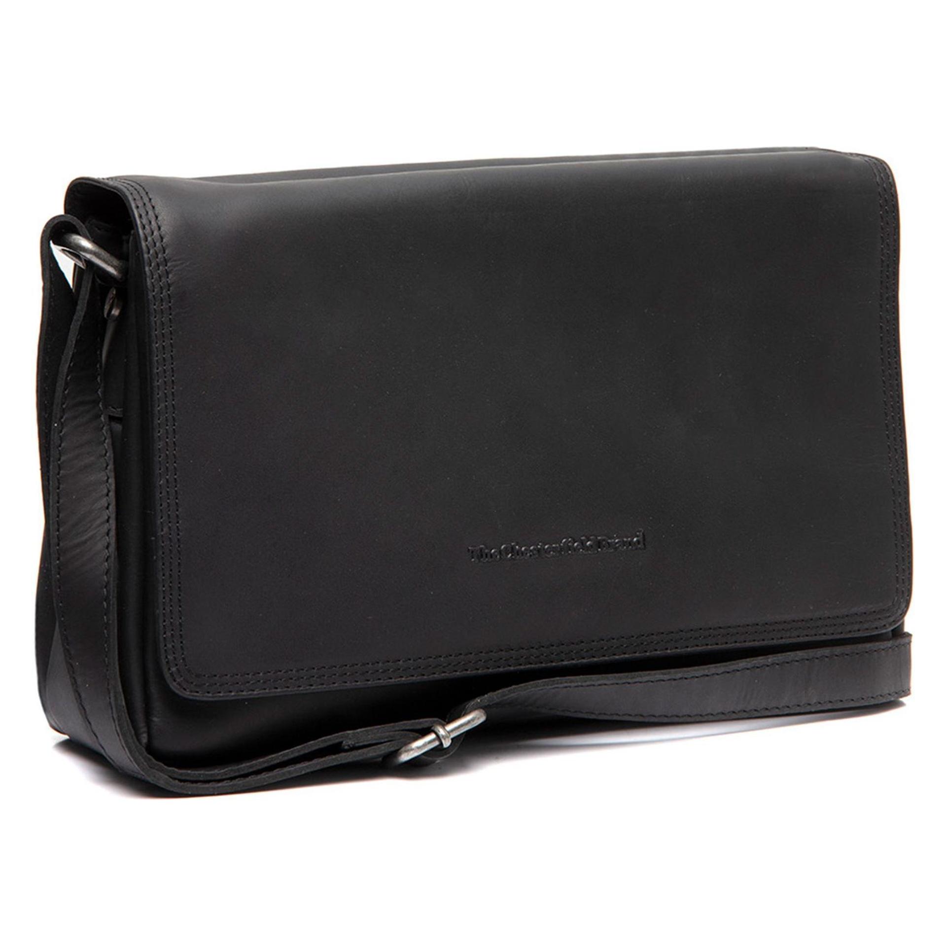 The Chesterfield Brand, Damen, Handtasche, Laverton Umhängetasche Leder 26 Cm, Schwarz
