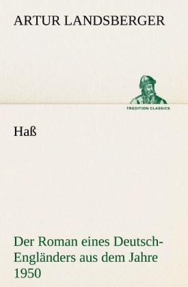Produktbild Hass (Deutsch, Artur Landsberger, 2012)