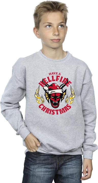 Image du produit Netflix - Sweat STRANGER THINGS HELLFIRE CHRISTMAS - Garçon (140, 146)