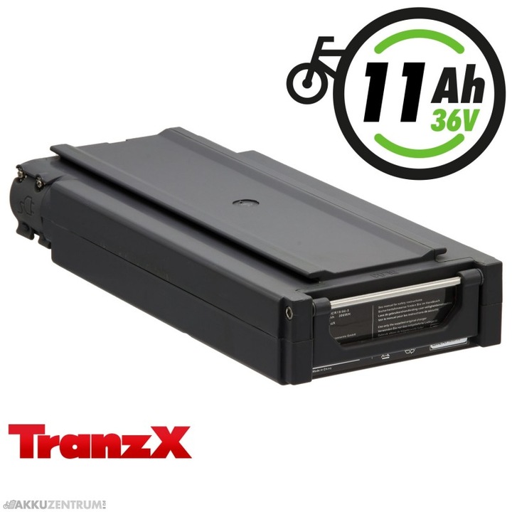 Actual product image Tranzx 36V 11Ah BL-03 (E-Bike battery)