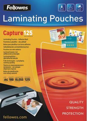Produktbild Fellowes Capture 125 (A4, 100 Stück, 125 µm)
