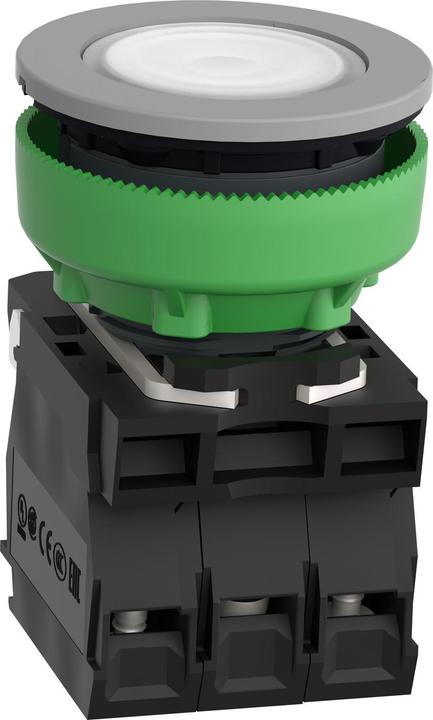 Actual product image Schneider Electric Illuminated push-button, plastic, complete, XB5FWCUST01
