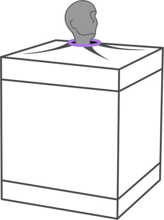 Actual product image Secret Dome â€“ Kink Club Cabina Bukkake Morado