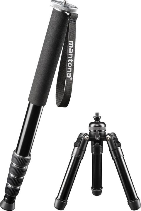 Produktbild mantona Video-Einbein-Stativ Dolomit Mono (Metall)