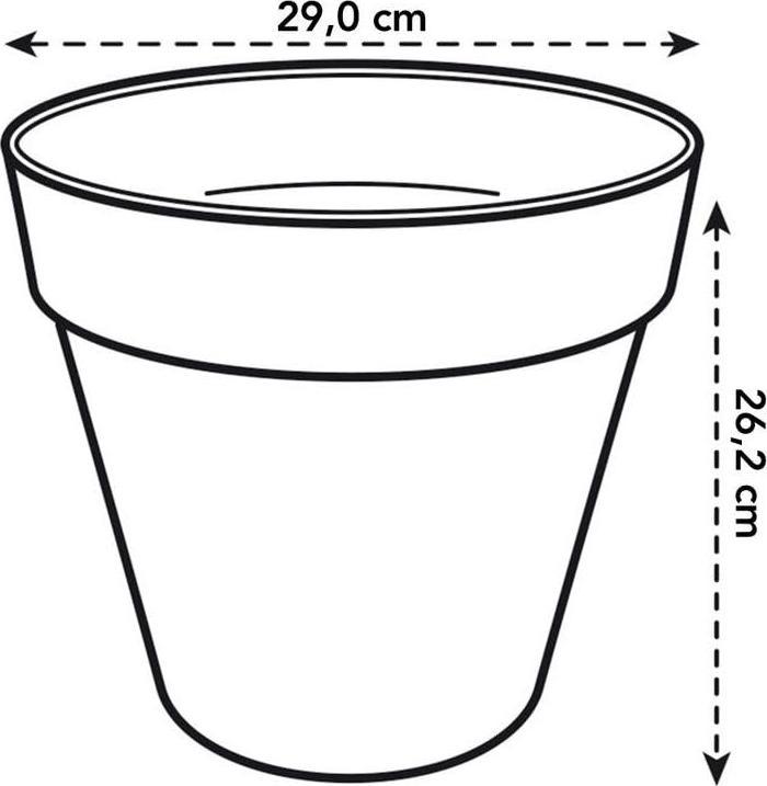 Actual product image Elho Loft Urban Round (30 x 26 cm)