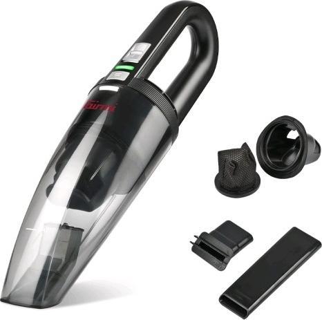 Actual product image Girmi AP1600 Portable Rechargeable Solid-Liquid Vacuum Cleaner