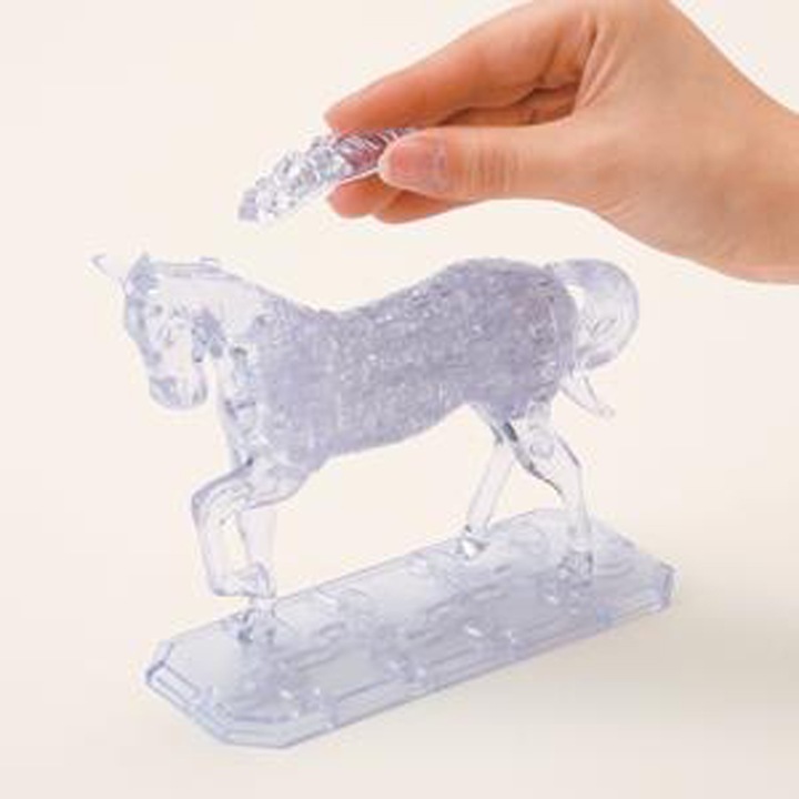 Produktbild HCM Kinzel 3D Crystal Pferd (100 Teile)