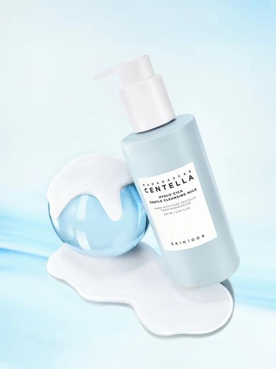 Image du produit Skin1004 Madagascar Centella Hyalu-Cica Gentle Cleansing Milk, 200ml (Lait nettoyant, 200 ml)