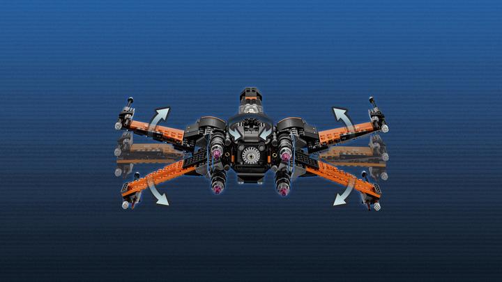 Produktbild LEGO Star Wars Poe's X-Wing Fighter (75102, LEGO Star Wars)