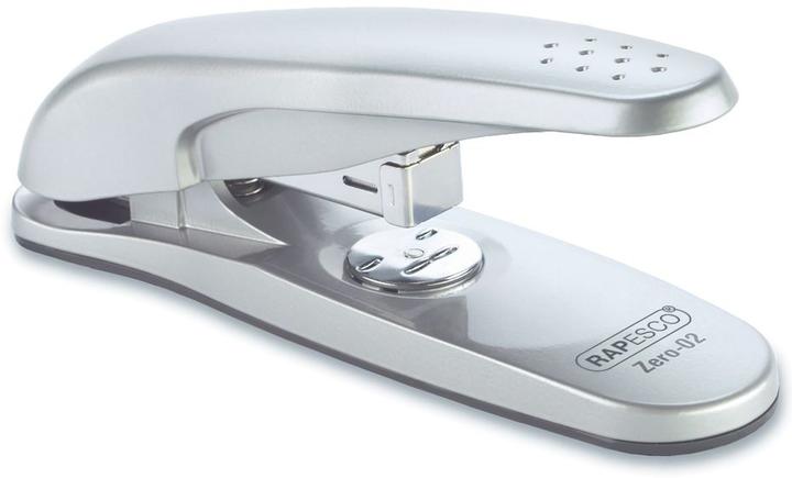 Actual product image Rapesco 0745 Zero - 02 Half strip metal stapler - 20 sheets - silver (20 Sheets)