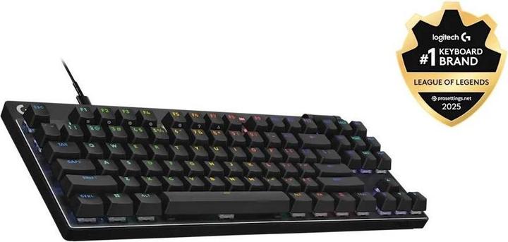 Image du produit Logitech PRO X TKL Rapid (ING. Int., Filaire)