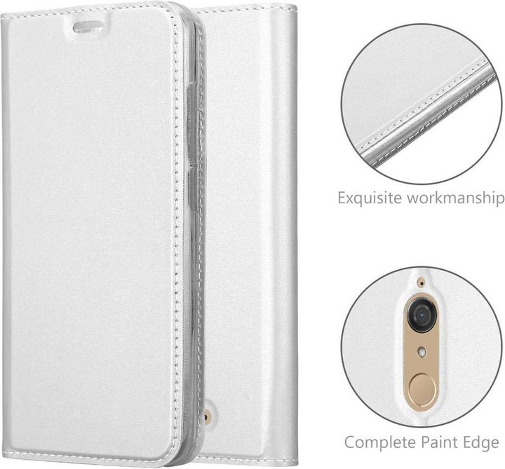 Actual product image Cadorabo Book Classy Style Cover (Wiko View)