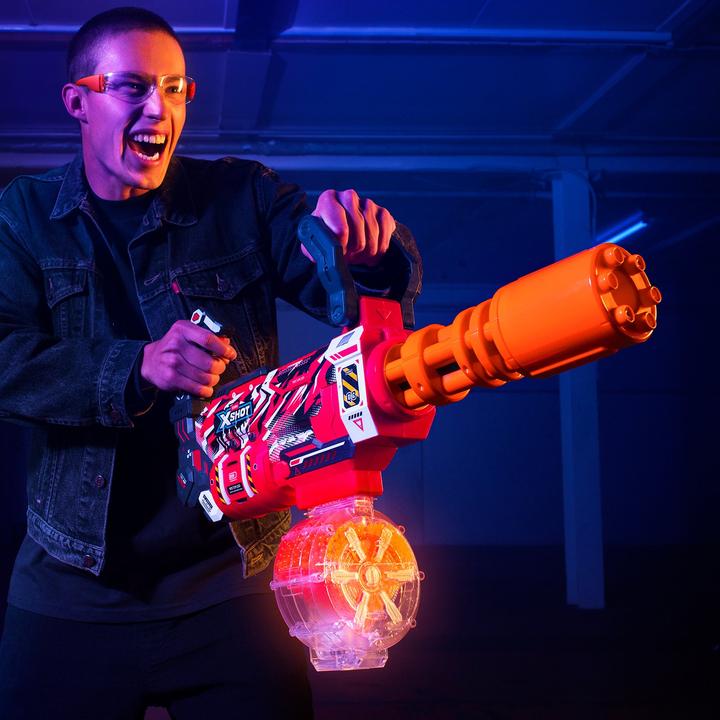 Produktbild Zuru X-SHOT Hyper Gel Gattlin Blaster motorisiert mit Gel-Kugeln