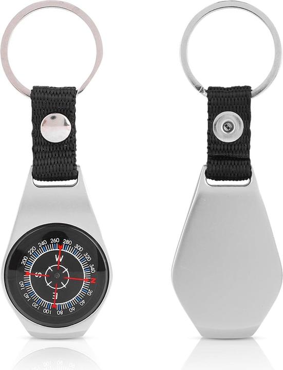 Swissdetector Boussole Professionnelle de Survie - Porte-clés en Alliage De Zinc