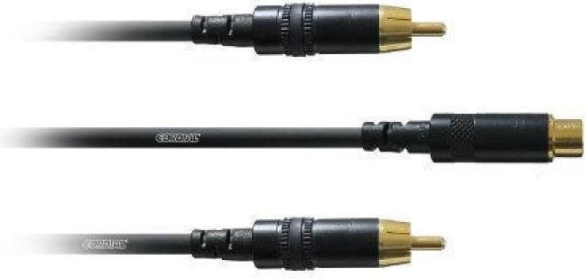 CFY ECC - Cavo adattatore a Y / Splitter Cinch (0.30 m, Cinch)