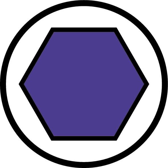 Actual product image Wera Kraftform Kompakt F 1 (Allen screw, Inner square, External hexagon)