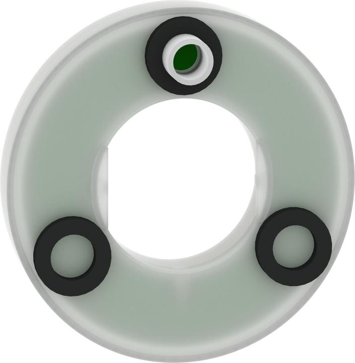 Image du produit Schneider Electric Panneau lumineux pour arrêt d'urgence/arrêt d'urgence, 1 LED 230 V, arrêt d'urgence