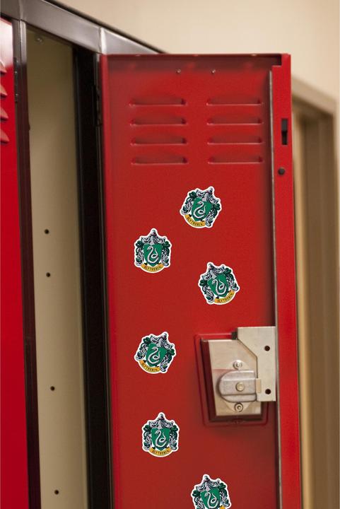 Actual product image Deluxe Slytherin Crest Stickers (Pack of 50)