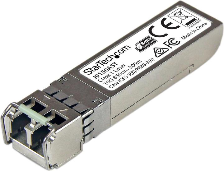 StarTech 10 Gigabit LWL SFP+ Transceiver Modul - HP J9150A kompatibel - MM LC mit DDM - 300m - 10GBase-SR