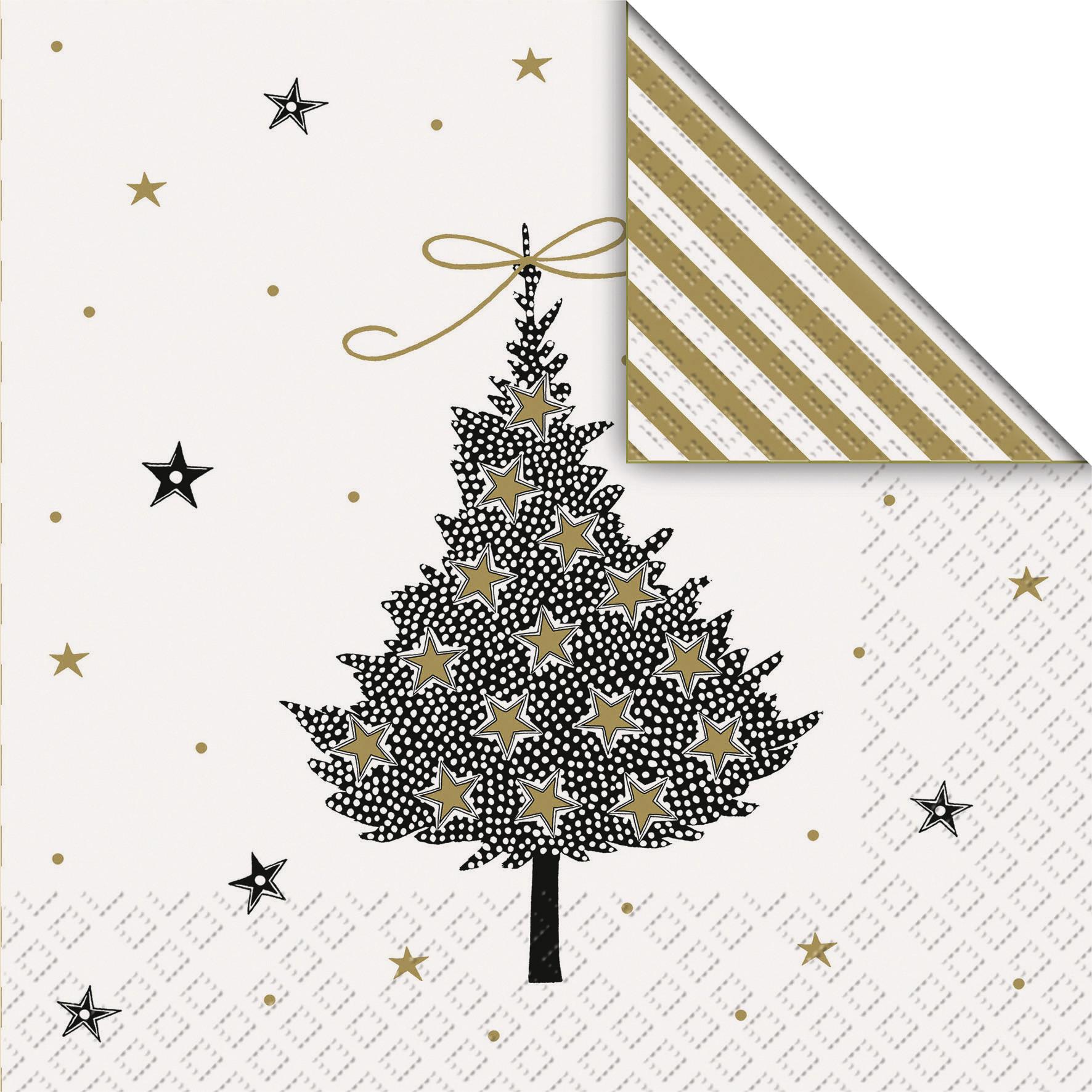 Stewo, Servietten, Weihnachtsservietten (20 x, 33 x 33 cm)