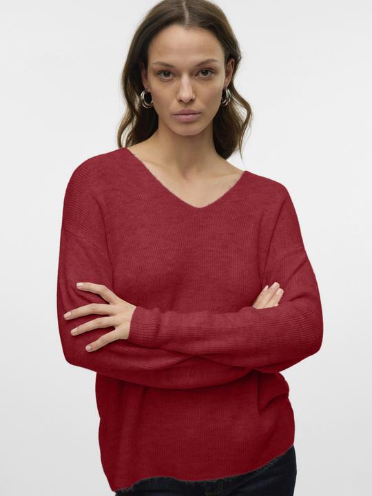 Produktbild Vero Moda Vmcrewlefile Ls V-Neck Blouse Noos (L)