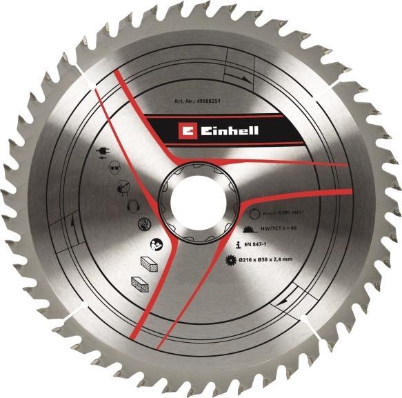 Produktbild Einhell Stationary Saw Accessory, TCT circ saw blade 216x30 T48