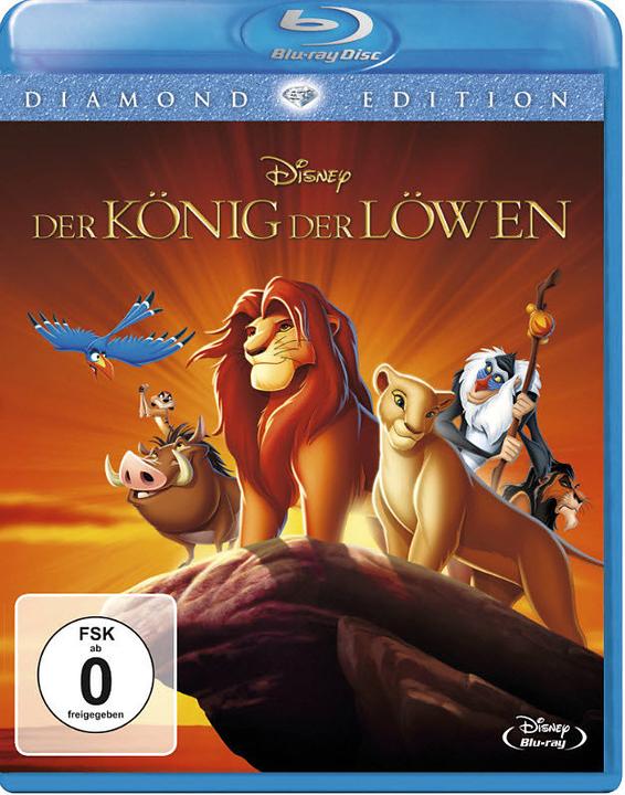 Le Roi Lion (Diamond Edition) (Blu-ray, 1994, Allemand, Anglais, Italien, Turc)