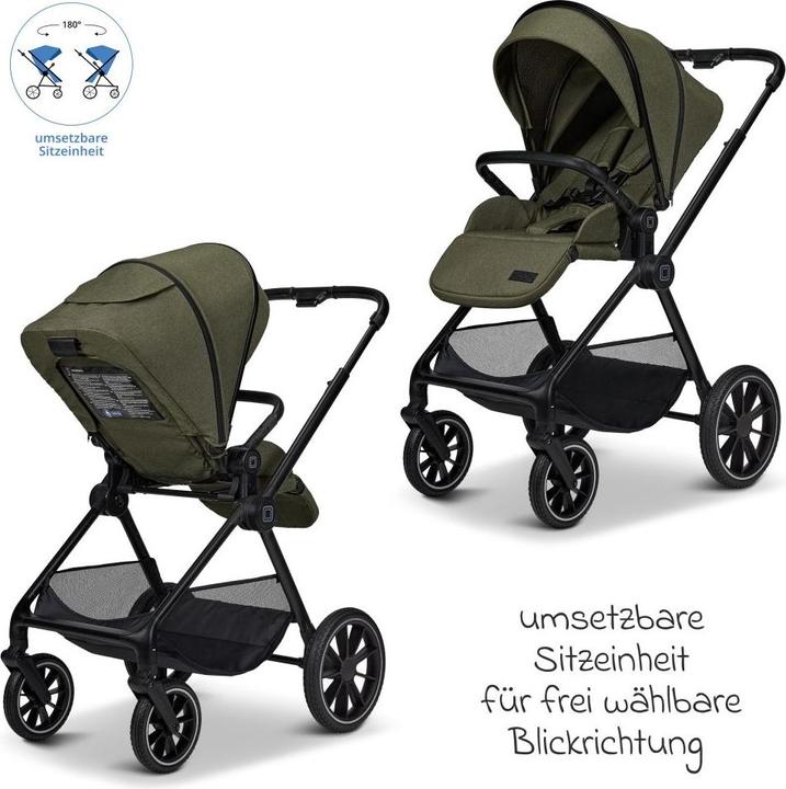 Produktbild Moon Kombikinderwagen 2in1 Kombi-Kinderwagen Clicc bis 22 kg mit