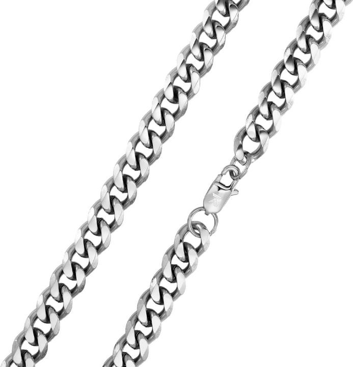 Produktbild K12 - Silver Cuban Chain - 10.5 mm (Chirurgenstahl 316L)