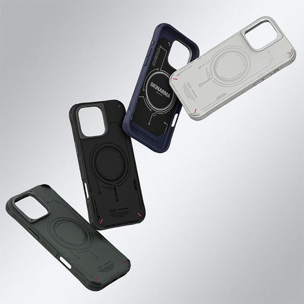 Actual product image Skinarma case Mecha iPhone 16 Pro Max 6.9" Magnetic Charging navy (Apple iPhone 16 Pro Max)