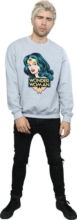 Produktbild Wonder Woman Head Sweatshirt (3XL)