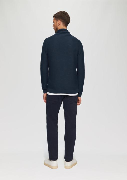 Image du produit s.Oliver Strickpullover Strickpullover mit Schalkragen (S)