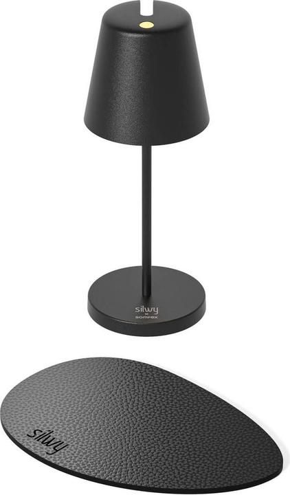 Produktbild Silwy Magnet-Leuchte Portofino Black inkl. Platzset und Pad (198 lm)