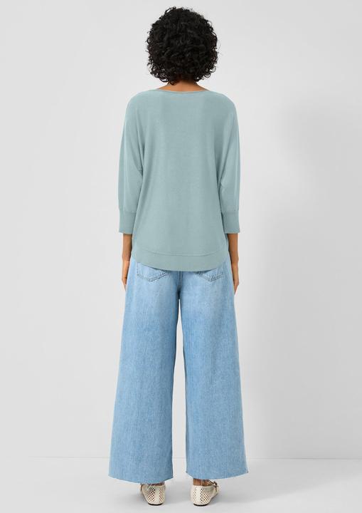 Produktbild s.Oliver Strickpullover Strickpullover aus Viskosemix (XL)