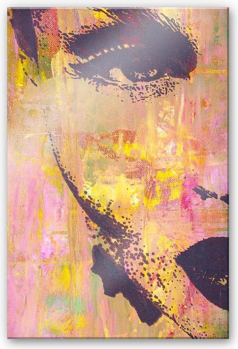 Actual product image Trenddeko Pop Art Portrait (40 x 60 cm)