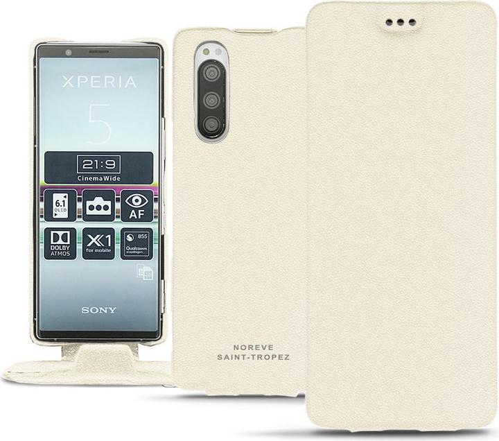 Actual product image Noreve Leather cover vertical (Sony Xperia 5)