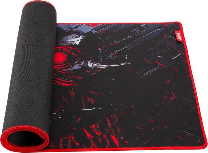 Actual product image Marvo Noob XL black-red / gaming mouse pad / 900 x 400 x 3 mm (XL)