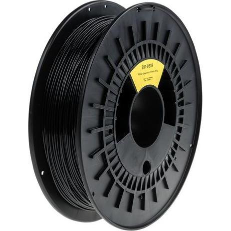 Rs Pro RS EZ-Glase Black 1.75mm 500g (PETG, 1.75 mm, 500 g, Schwarz), 3D Filament, Schwarz