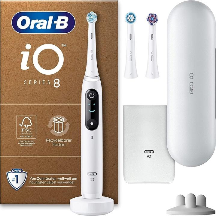 Oral-B iO 8 Plus Edition - Elektrische Tandenborstel (Oszillierende Zahnbürste)