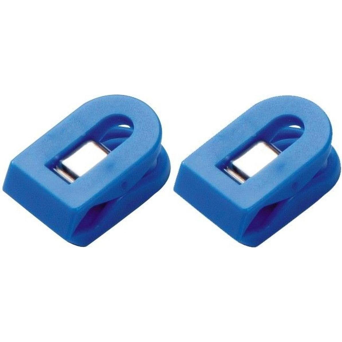 Laurel, Büroklammer, Briefklemmer Multi Clip Liliput 15x25mm VE=8 Stück blau (8 x)