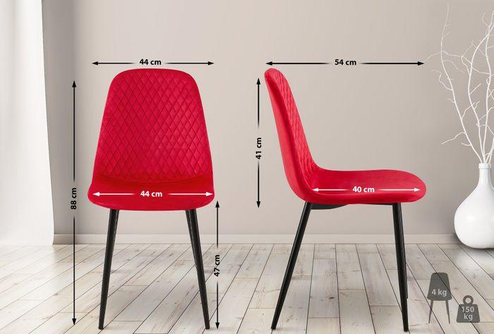Produktbild Swisshandel24 Stuhl Giverny Samt