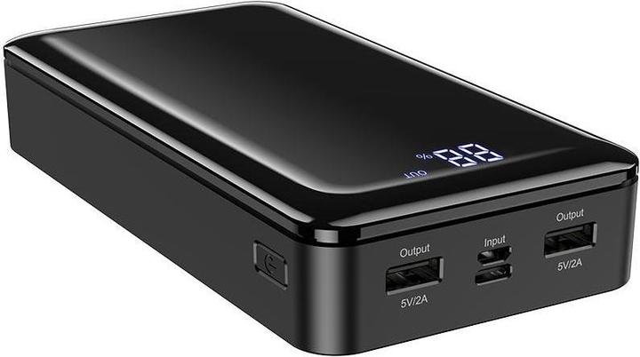 Actual product image Borofone External battery Power Bank BJ8 30000mAh black (30000 mAh, 111 Wh)