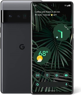 Google Pixel 6 (128 GB, Carbon Black, 6.40", SIM + eSIM, 50 Mpx, 5G)