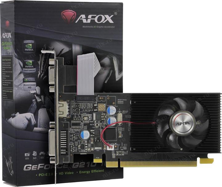 AFOX GeForce GT 210 1GB DDR2 video card (AF210-1024D2LG2-V7)