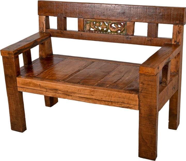 Garden Pleasure Tuinbank Sumba 940233 bruin hout 120,0 cm