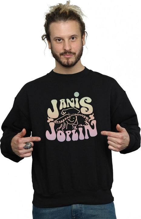Produktbild Janis Joplin Pastel Logo Sweatshirt (XL)