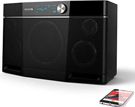 Immagine prodotto Aiwa Altoparlante Bluetooth Exos-9 - Altoparlante portatile per feste da 200 Watt - 9 ore di