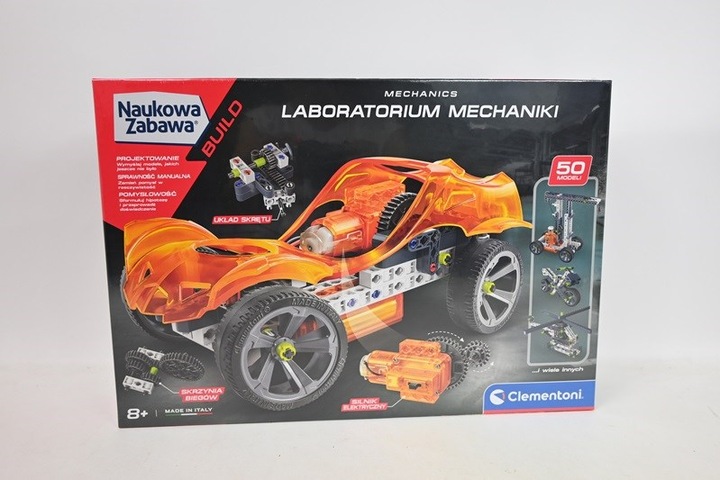 Productafbeelding Clementoni wetenschappelijk plezier. Laboratorium voor mechanica. Trolley 50872