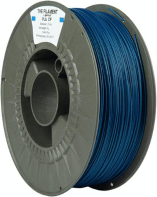 The Filament - PLA CF - BLUE - 1.75mm - 1kg (PLA-CF, 1.75 mm, 1000 g, Blue)